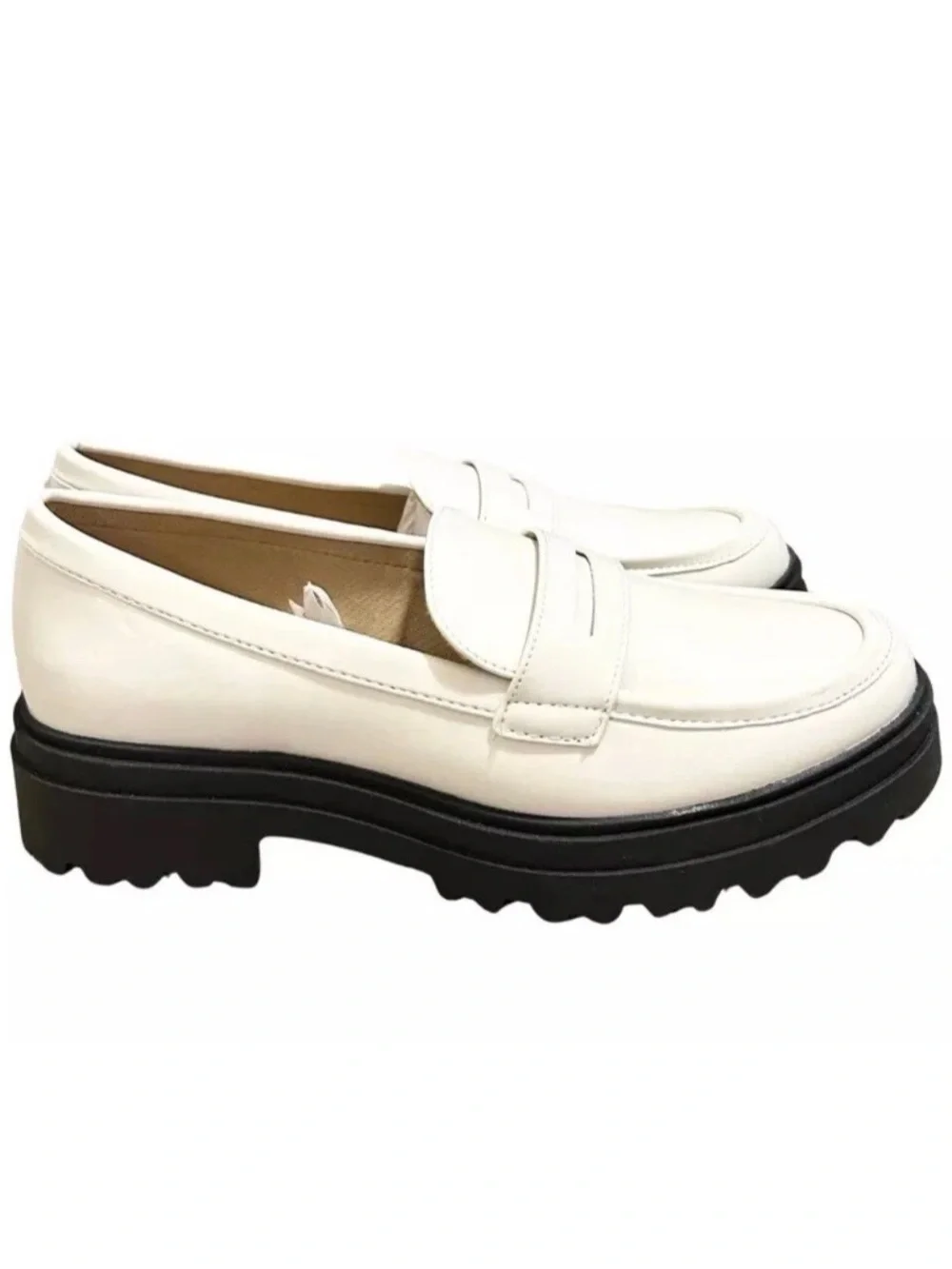 A New Day White Loafers